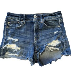 High rise shorts